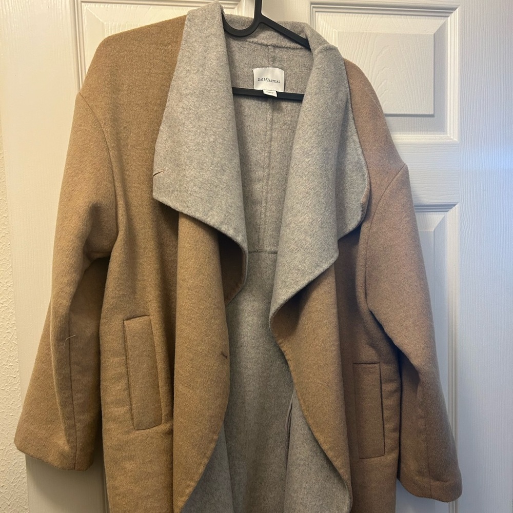 Daily Ritual Swing Coat S